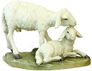 Pecora con agnello seduto art. 79770-48